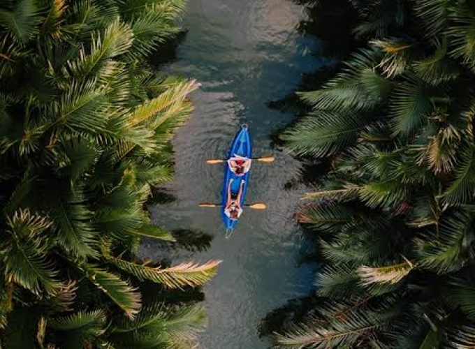 Kayaking Green Cathedral