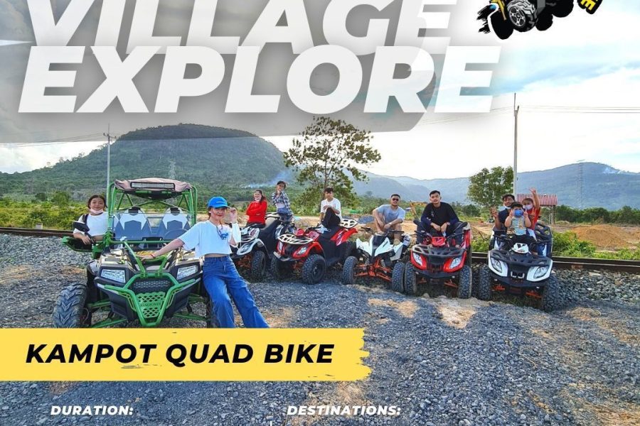 Kampot Quad Bike [ Village Explore ]