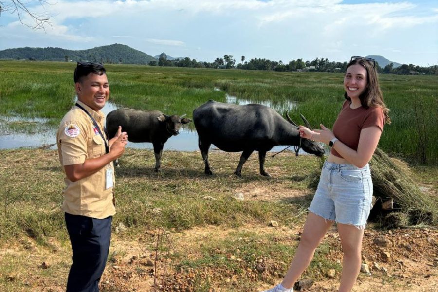 Lake cave near Vitnamess boder, Kep Beach butterfly garden finish village